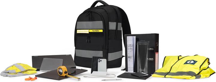 Actual product image Dicota Backpack REFLECTIVE 25 litre black (25 l)