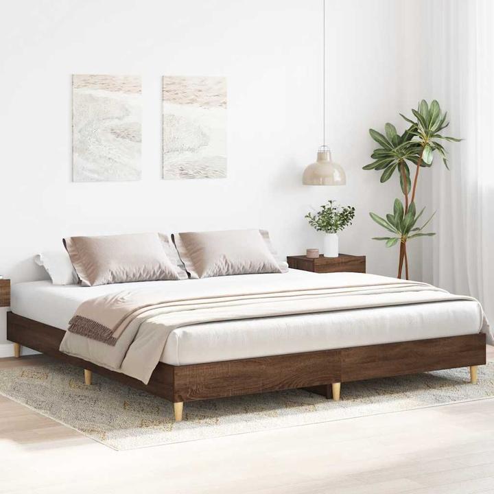Actual product image vidaXL Bettgestell (200 x 200 cm)