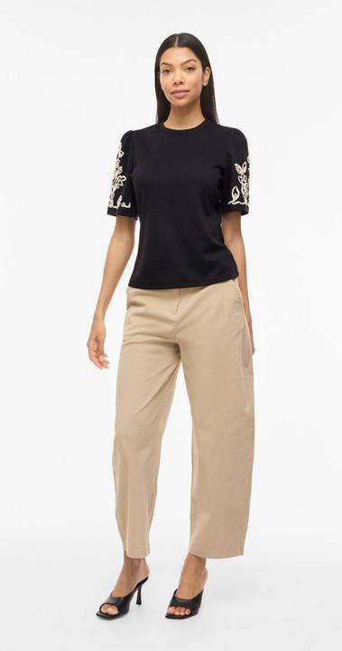 Produktbild Vila VIMIA Rundhals Sweatshirt mit kurzen Ärmeln (M)