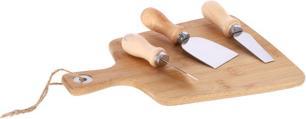 Produktbild Kerbl Käsebrett Mit 4 Messer