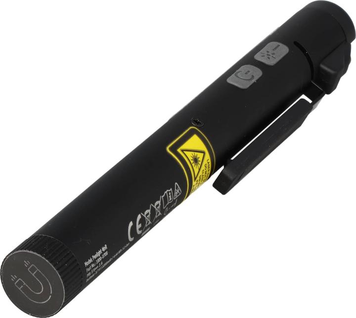 Ansmann Stiftleuchte Penlight 4in1R – wiederaufladbare LED-Stiftlampe mit UV-Licht und Laserpointer (16.80 cm, 600 lm)