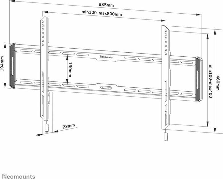 Produktbild Neomounts WAH 1TFT 1Gelenk Max.70 (Wand, 70 kg, 43" - 86")