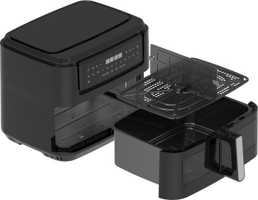 Produktbild Sobczyk Fuzion Dual zone airfryer 10,5L - Black