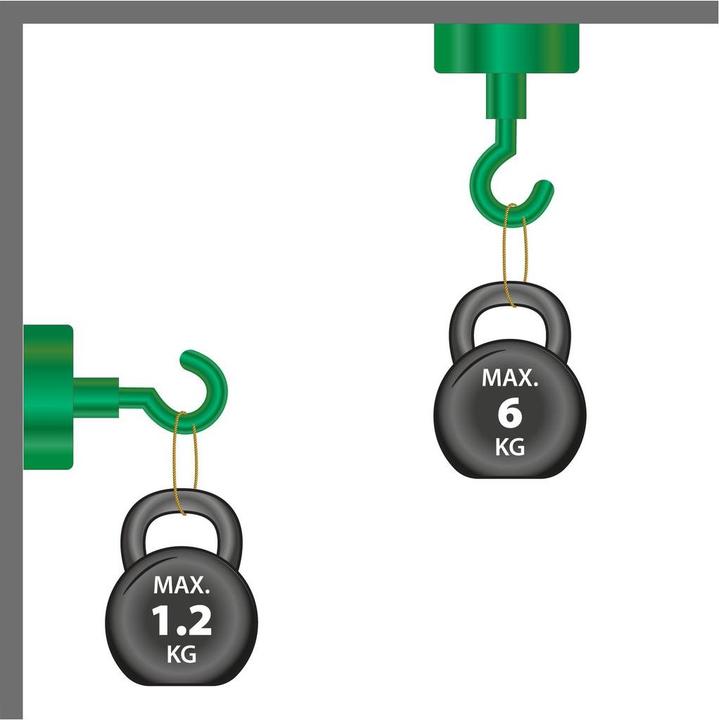 Produktbild Supermagnete Hakenmagnet (4x)