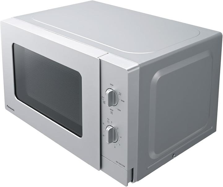 Actual product image Panasonic Grill Microwave with Glass Tray & Rack, 800W, 1000W Grill, Defrost, Quick 30, Timer (20 l)