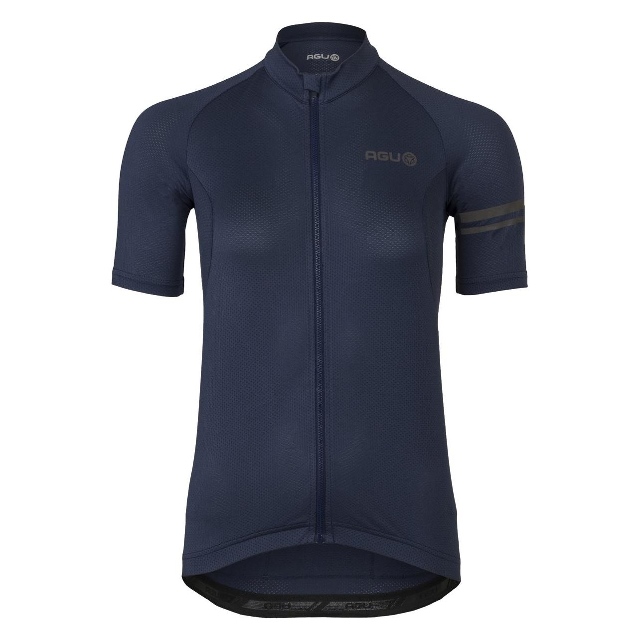 Agu, Vrouwen, Wielertruien, Kern-Essentials Fahrradtrikot (S), Blauw, S