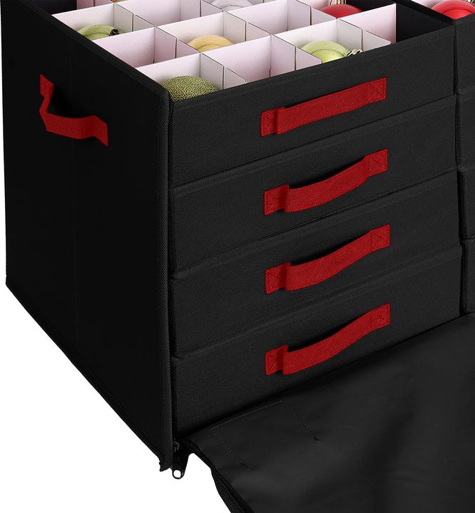 Produktbild Relaxdays Weihnachtskugel Aufbewahrungsbox (73 cm, 1x)