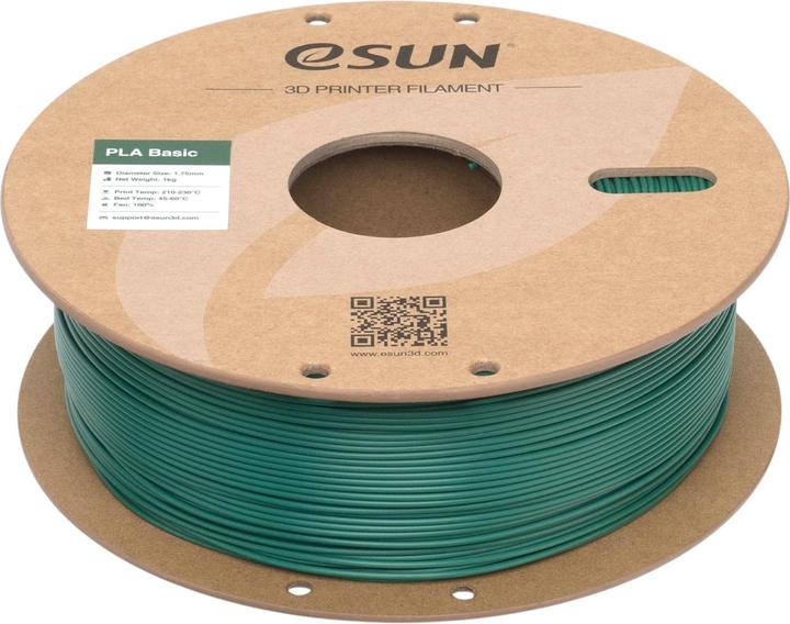 Immagine prodotto eSUN PLA Basic Holly Grün Filament 1.75mm 1Kg (PLA, 1.75 mm, 1000 g)