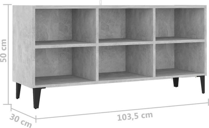 Produktbild vidaXL TV-Schrank (30 x 103.50 x 50 cm)