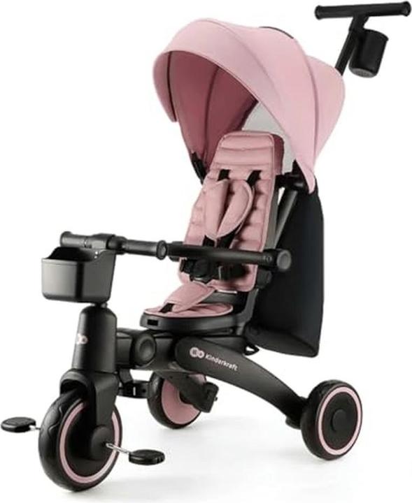 Actual product image KinderKraft Tricycle JAZZ 2 PINK