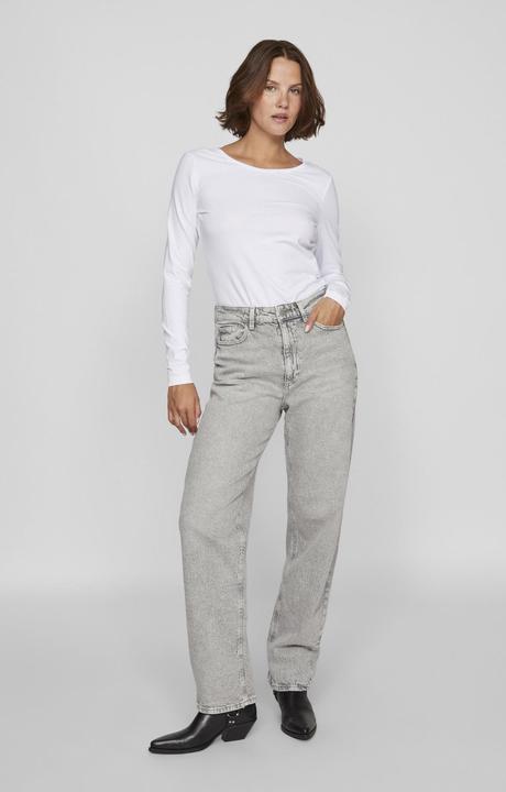 Actual product image Vila Round neck top with long sleeves (XXL)
