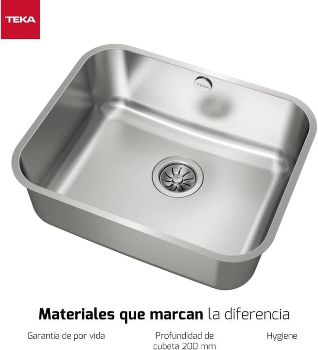 Actual product image Teka BE 50.40 Plus 1C (Undermount sink, 43 cm, 53 cm)