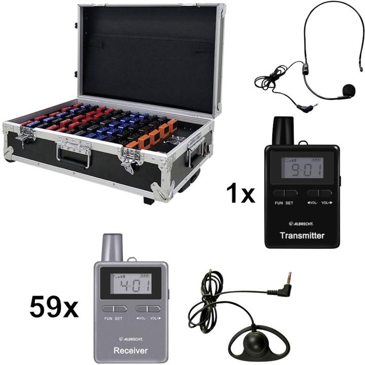 Actual product image Albrecht 60-piece set ATR 400 trolley+integrated charging trays,Tourist G. (0.20 km)