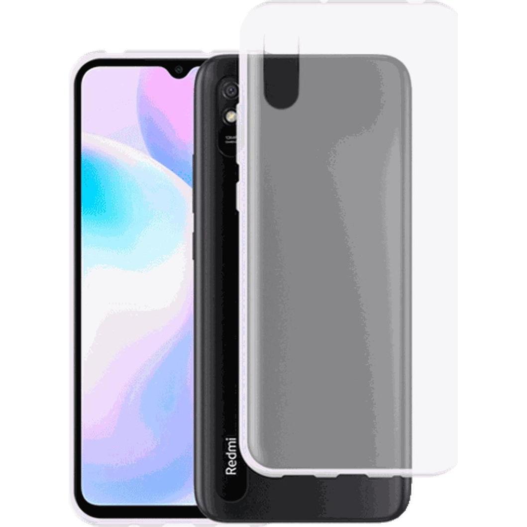 Just in Case Copertura posteriore in TPU trasparente Xiaomi Redmi 9AT (Xiaomi Redmi 9AT), Cover smartphone, Trasparente