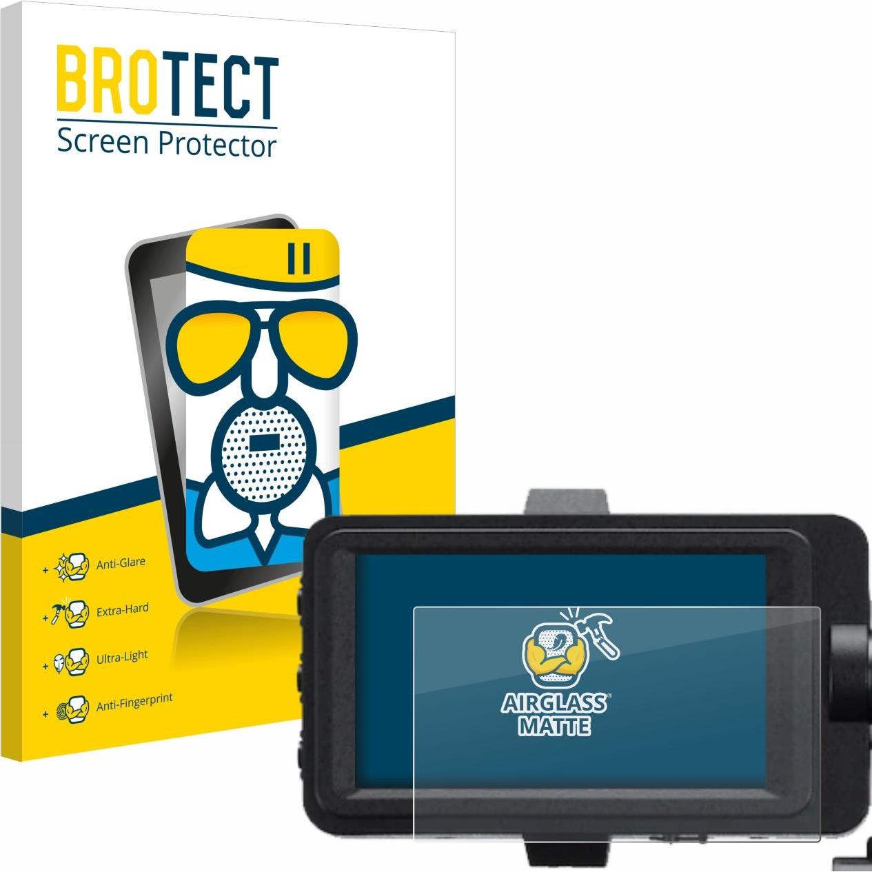 BROTECT AirGlass Panzerglasfolie Matt (Displayschutz, FX6), Kameraschutz