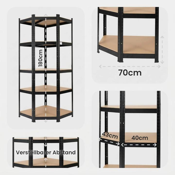 Produktbild Arebos Schwerlastregal