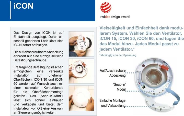 Actual product image Airflow Quiet Mixed Flow Fan for Bathrooms and Utility Spaces