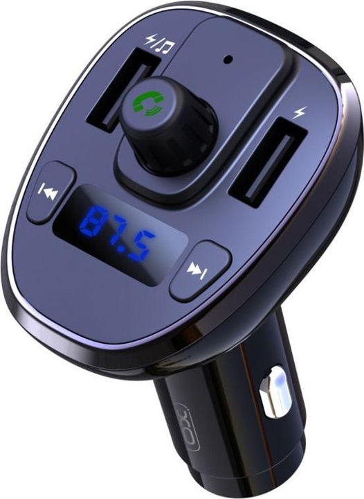 Actual product image xO transmiter FM BCC05 Bluetooth MP3 car charger 18W black