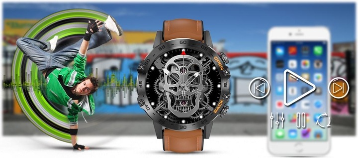 Immagine prodotto Gravity SMARTWATCH MĘSKI GT9-7 - WYKONYWANIE POŁĄCZEŃ, CIŚNIENIOMIERZ (sg021g)