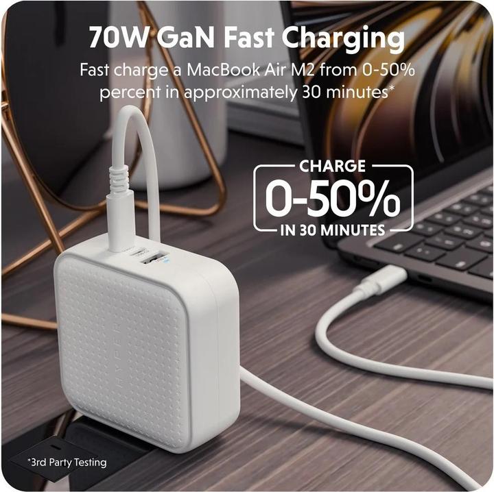 Actual product image Targus HyperJuice USB-C Charger (70 W)