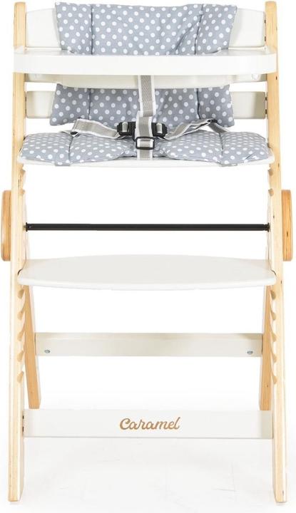 Actual product image Cangaroo Kinderhochstuhl Caramel Holz (Stair high chair)