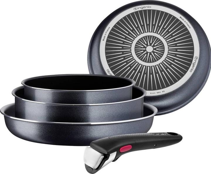 Produktbild Tefal 3168430350342 Pfannen-Set (Pfannenset + Topfset, Aluminium)
