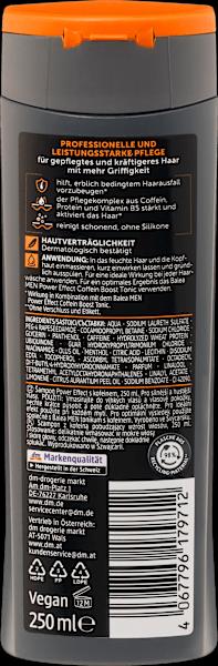 Produktbild dm Balea MEN Shampoo Power Effect Coffein (250 ml, Flüssiges Shampoo)