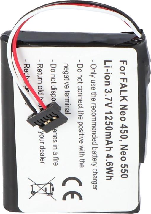 Actual product image AccuCell Battery for FALK Neo 450 Battery Neo 550