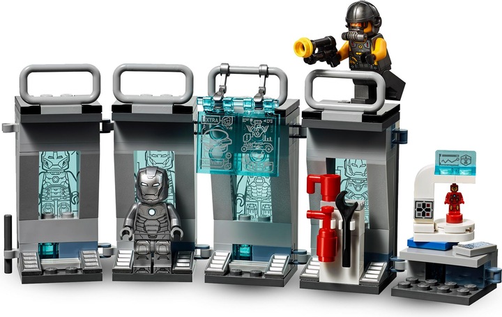 Actual product image LEGO Iron Mans Arsenal (76167, LEGO Marvel)