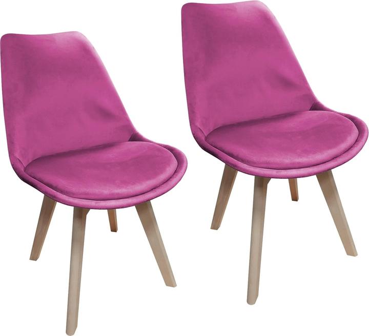 Produktbild HTI-Living Stuhl Atlanta Velvet Pink