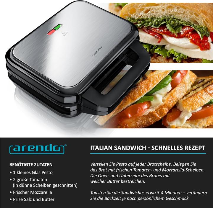 Image du produit Arendo Sandwichmaker