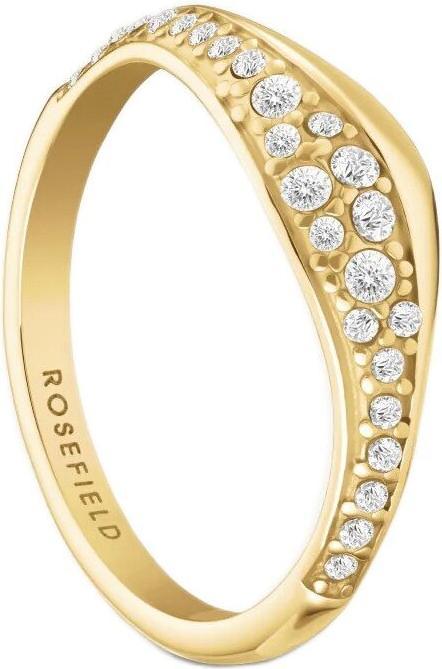 Rosefield - Sparkling Gold Plated Ring with Pavé Crystals JRPW - Circuit: 50 mm (50)