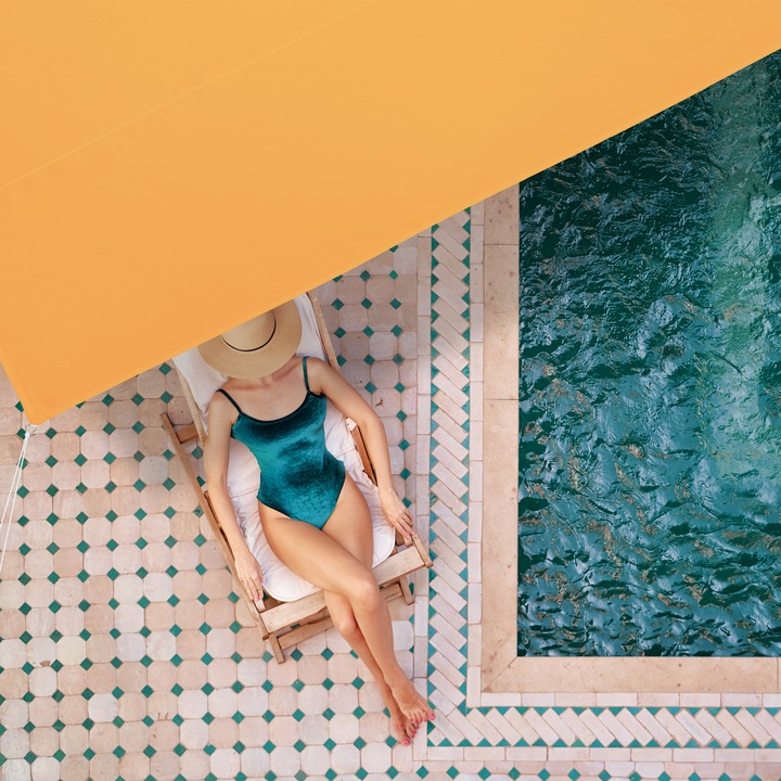 Actual product image Relaxdays Shade sail (350 x 250 x 0.1 cm)