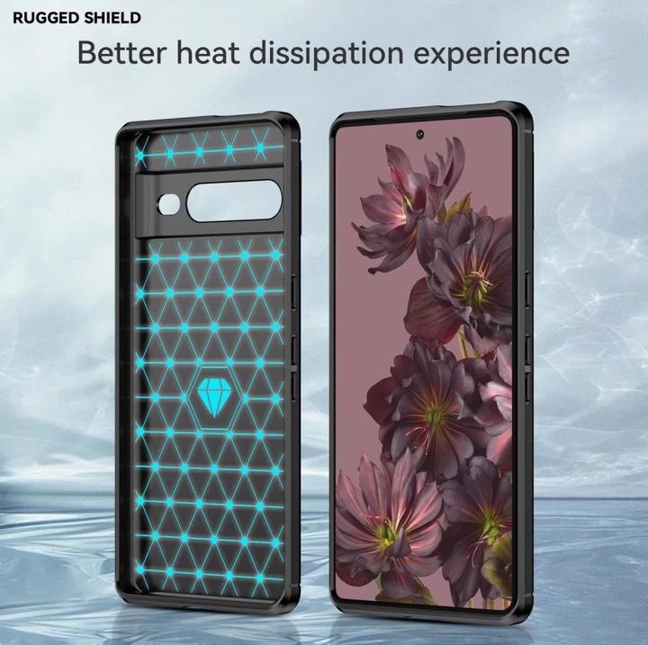 Produktbild Screenguard Carbon Brushed Soft TPU Case (Google Pixel 7 Pro)