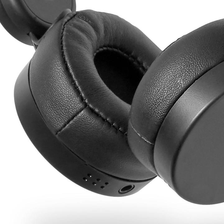 Produktbild Nedis On-Ear-Kopfhörer mit Kabel On-Ear-Kopfhörer mit Kabel 3.5 mm Seillänge: 1.20 m 85 dB Red/Schwa (Keine Geräuschunterdrückung, Kabelgebunden)