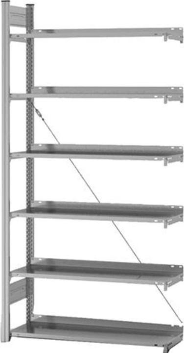 Actual product image Hofe File shelving, galvanized