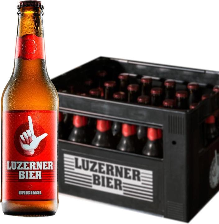 Produktbild Luzerner Bier Original (24 x 33 cl)