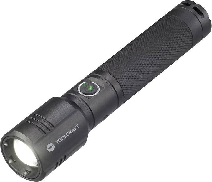 Toolcraft Lampe de poche (16.35 cm, 1000 lm)