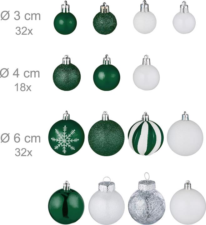 Actual product image Relaxdays christmas decorations (101 -part)