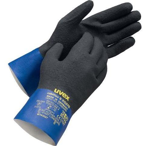 Thumbnail - Uvex Safety, Schutzhandschuhe, Chemikalien-Schutzhandschuh Rubiflex XG. Gr. 7 VPE: 10 (7)