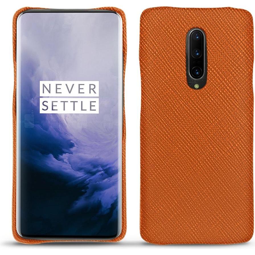 Noreve Lederschutzhülle (OnePlus 7 Pro), Smartphone Hülle, Orange