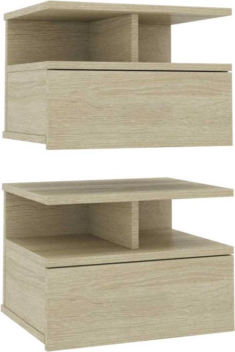 Produktbild vidaXL Schwebender Nachttisch (40 x 31 x 27 cm)