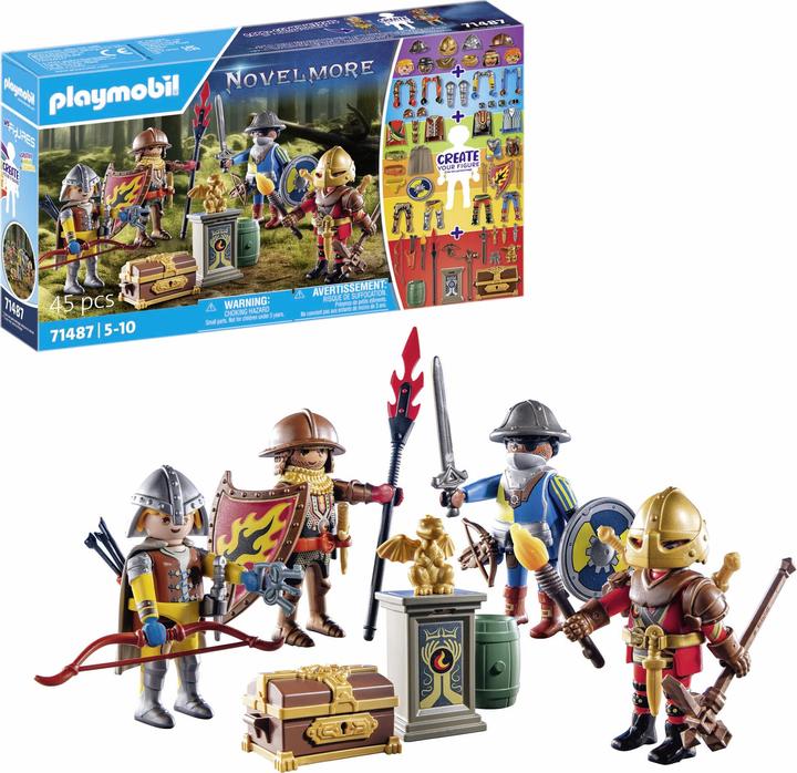 Image du produit Playmobil My Figures : Chevalier de Novelmore (71487, Playmobil Novelmore)