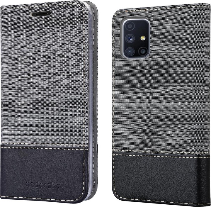 Produktbild Cadorabo Book Jeans Optik Cover (Samsung Galaxy M51)