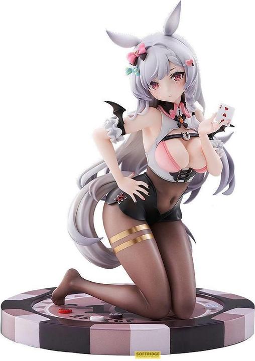 Actual product image Solarain Original Character statuette PVC 1/7 Ashige-chan: Lucky Dealer Ver. 19 cm