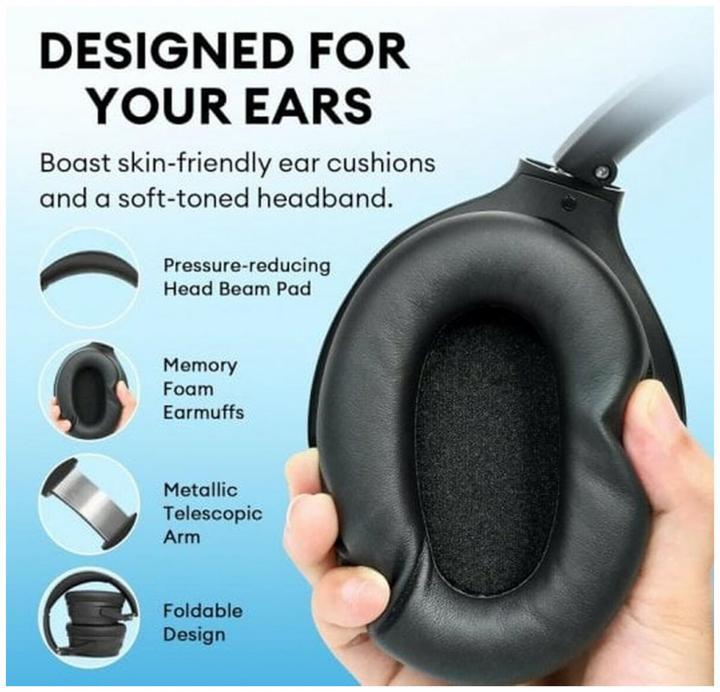 Produktbild Edifier Słuchawki WH700NB czarne (ANC, 68 h, Kabelgebunden, Kabellos)