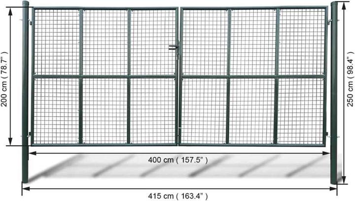 Produktbild vidaXL Gartentor