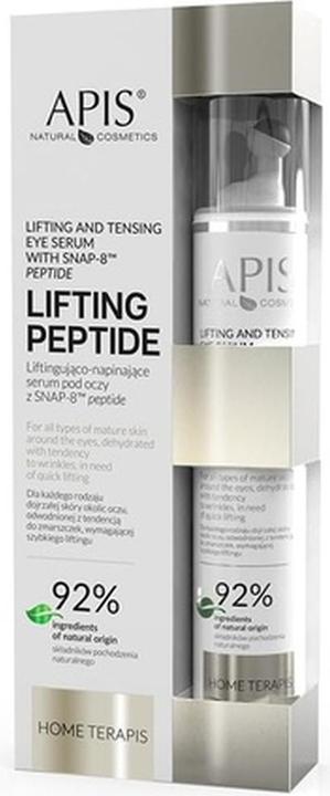 Apis Natural Cosmetics Apis Lifting Peptide Lifting And Tightening Eye Serum With Snap-8â„¢ Peptide For Mature Eye Area 10M