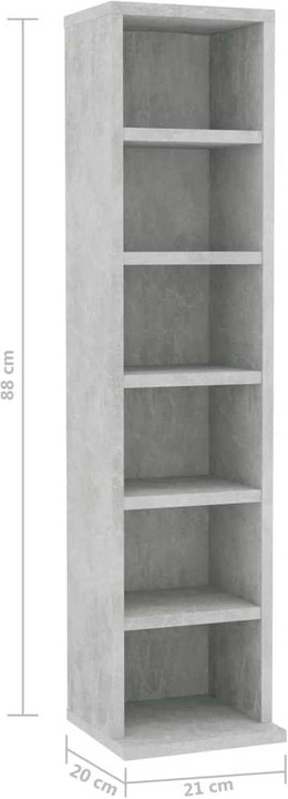 Actual product image VidaXL CD-Schrank