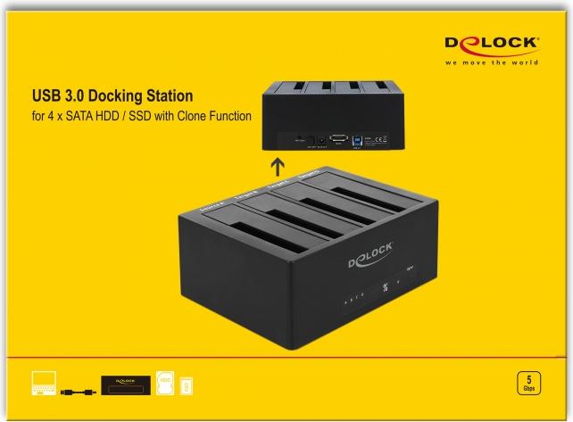 Produktbild Delock Clonedock